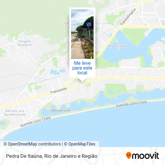 Pedra De Itaúna mapa