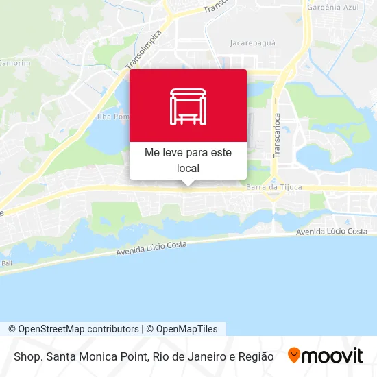 Shop. Santa Monica Point mapa