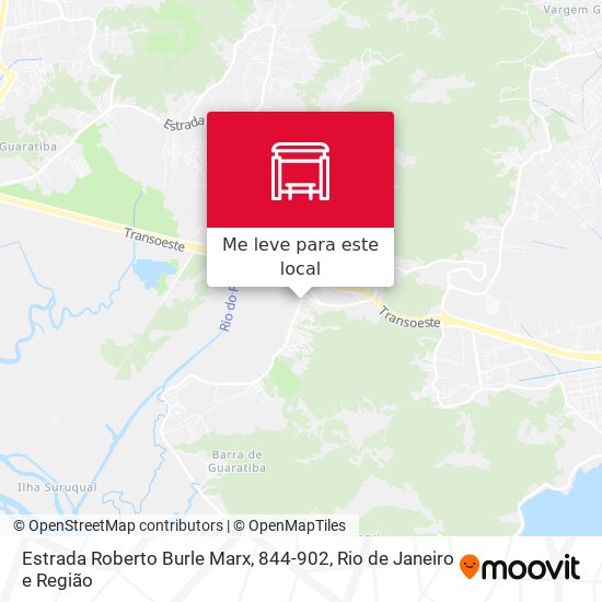 Estrada Roberto Burle Marx, 844-902 mapa