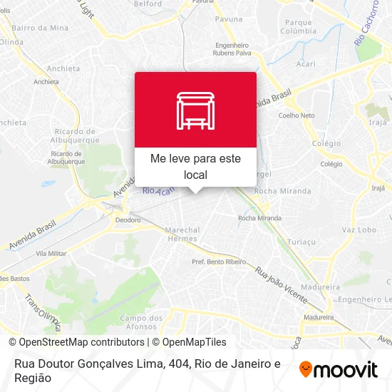Rua Doutor Gonçalves Lima, 404 mapa
