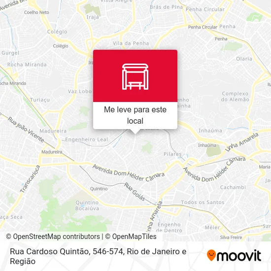 Rua Cardoso Quintão, 546-574 mapa