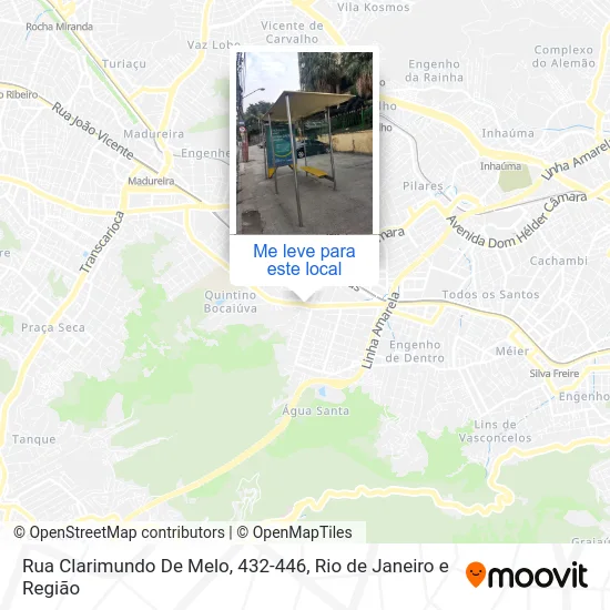 Rua Clarimundo De Melo, 432-446 mapa