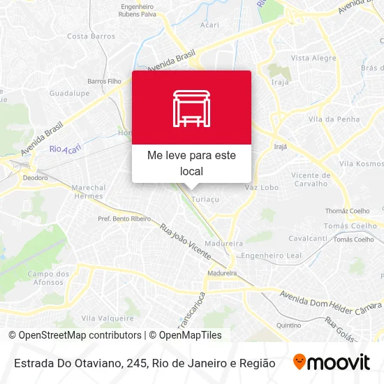 Estrada Do Otaviano, 245 mapa
