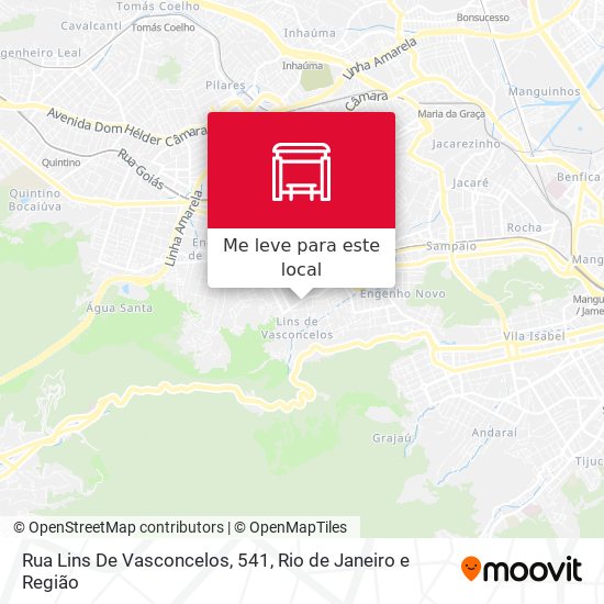 Rua Lins De Vasconcelos, 541 mapa