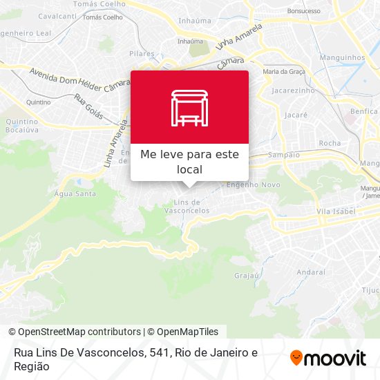 Rua Lins De Vasconcelos, 541 mapa