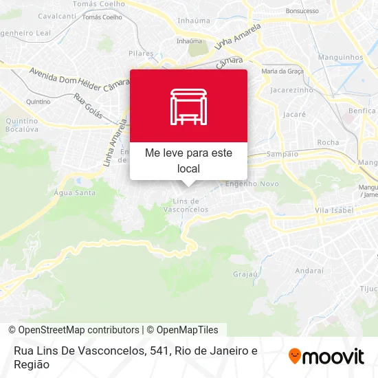 Rua Lins De Vasconcelos, 541 mapa