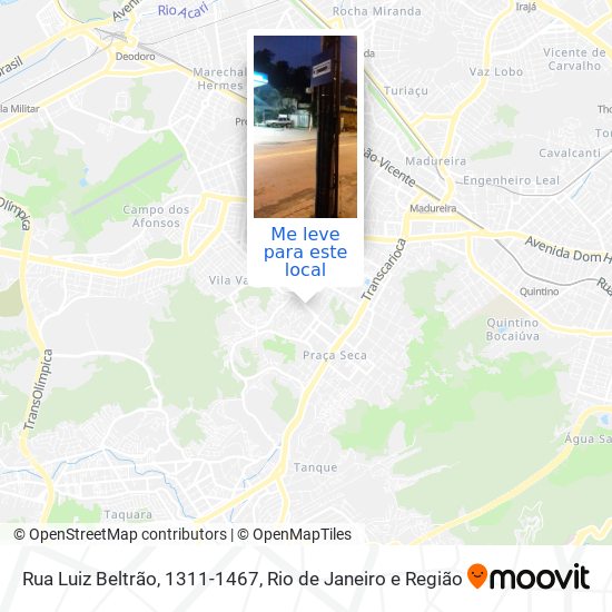 Rua Luiz Beltrão, 1311-1467 mapa