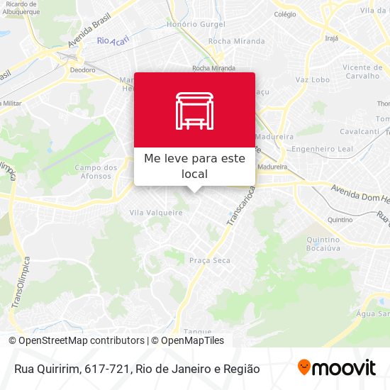 Rua Quiririm, 617-721 mapa
