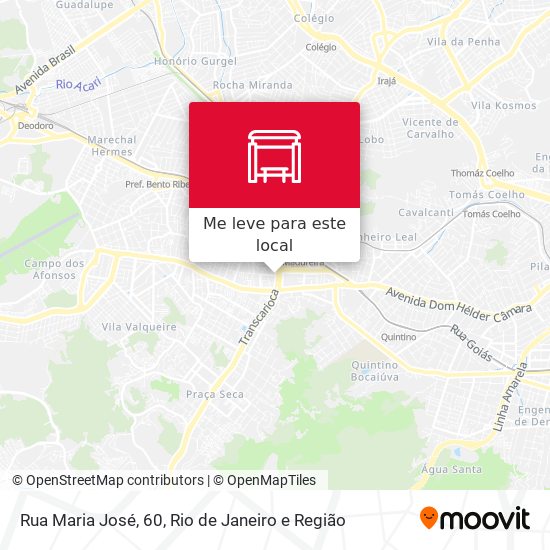 Rua Maria José, 60 mapa