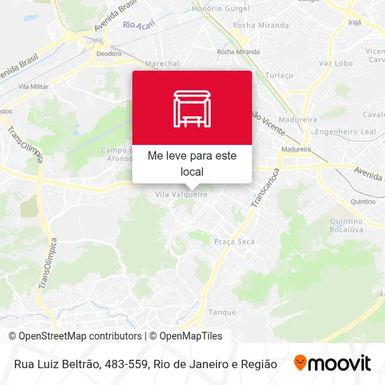 Rua Luiz Beltrão, 483-559 mapa