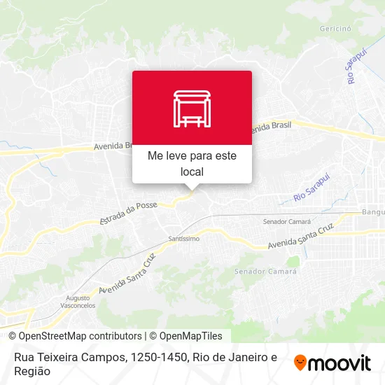 Rua Teixeira Campos, 1250-1450 mapa
