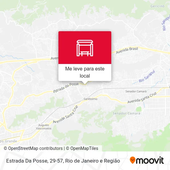 Estrada Da Posse, 29-57 mapa