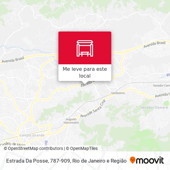 Estrada Da Posse, 787-909 mapa