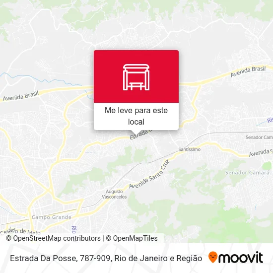 Estrada Da Posse, 787-909 mapa