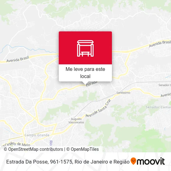 Estrada Da Posse, 961-1575 mapa