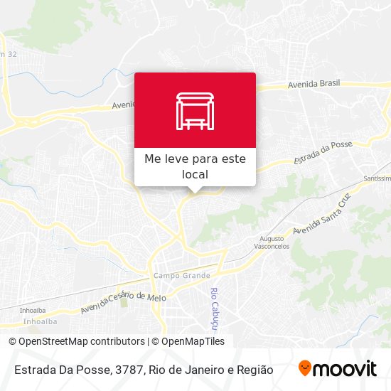 Estrada Da Posse, 3787 mapa