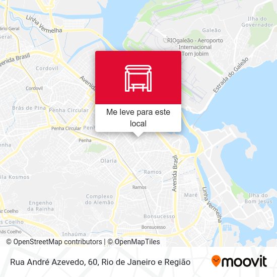 Rua André Azevedo, 60 mapa