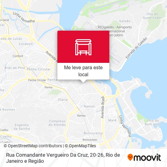 Rua Comandante Vergueiro Da Cruz, 20-26 mapa
