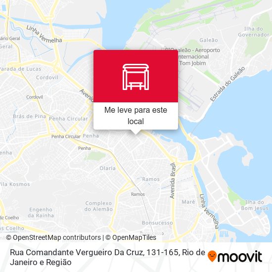 Rua Comandante Vergueiro Da Cruz, 131-165 mapa