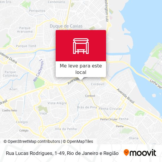 Rua Lucas Rodrigues, 1-49 mapa