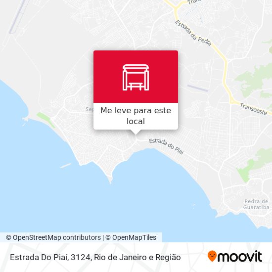 Estrada Do Piaí, 3124 mapa