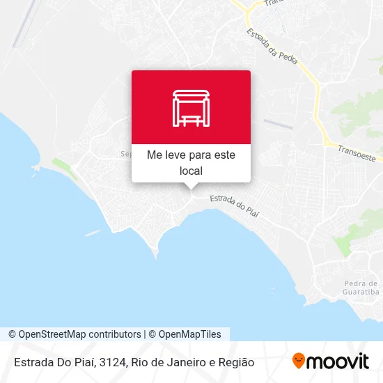 Estrada Do Piaí, 3124 mapa