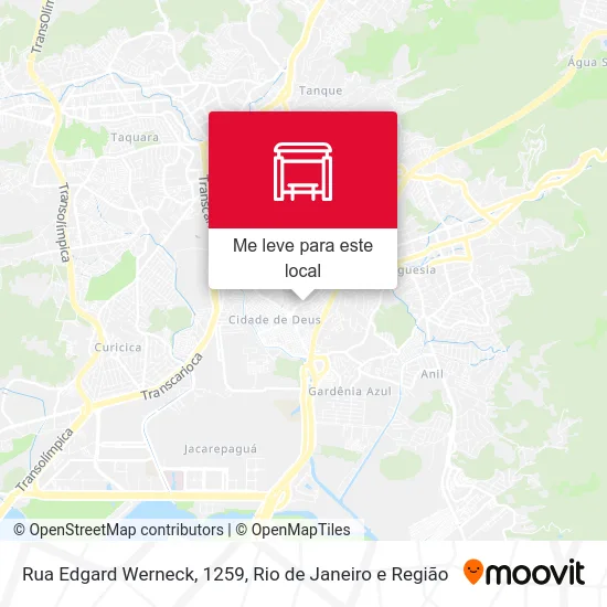 Rua Edgard Werneck, 1259 mapa