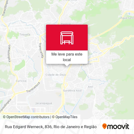Rua Edgard Werneck, 836 mapa