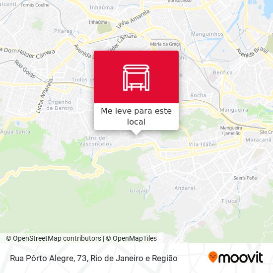 Rua Pôrto Alegre, 73 mapa