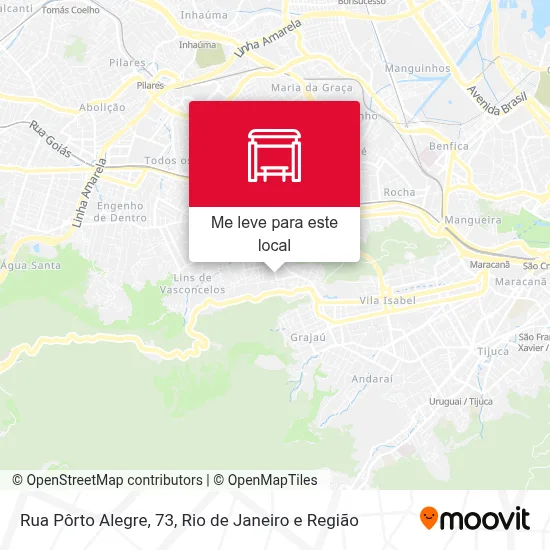 Rua Pôrto Alegre, 73 mapa