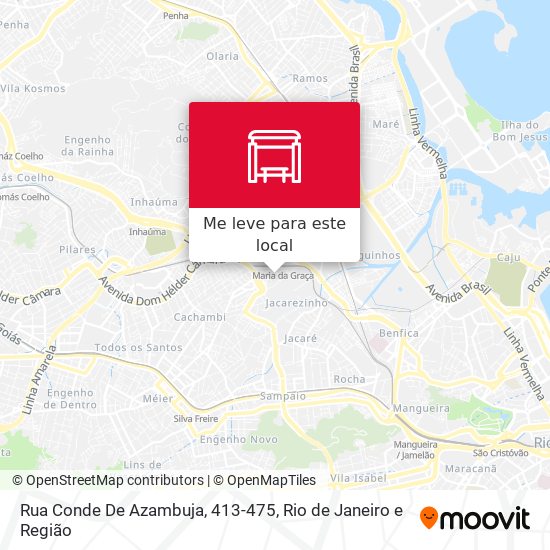 Rua Conde De Azambuja, 413-475 mapa