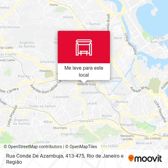 Rua Conde De Azambuja, 413-475 mapa