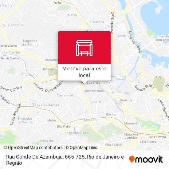 Rua Conde De Azambuja, 665-725 mapa