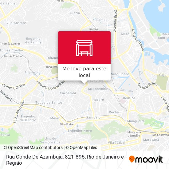 Rua Conde De Azambuja, 821-895 mapa