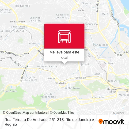 Rua Ferreira De Andrade, 251-313 mapa