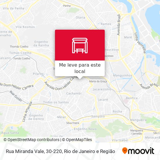 Rua Miranda Vale, 30-220 mapa