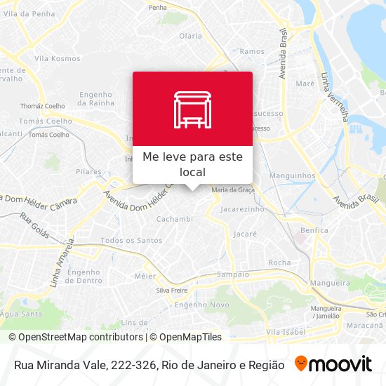 Rua Miranda Vale, 222-326 mapa