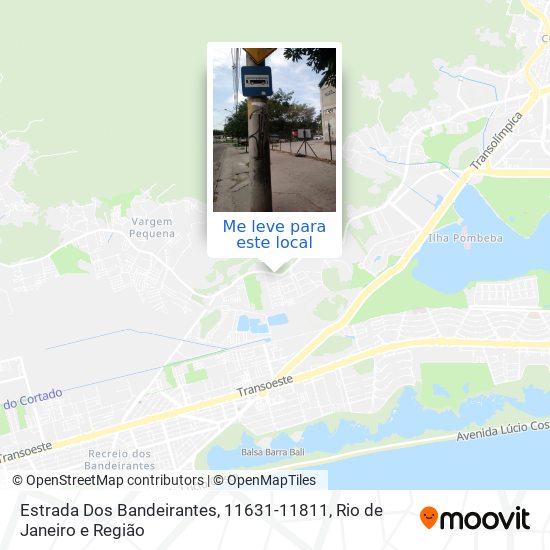 Estrada Dos Bandeirantes, 11631-11811 mapa