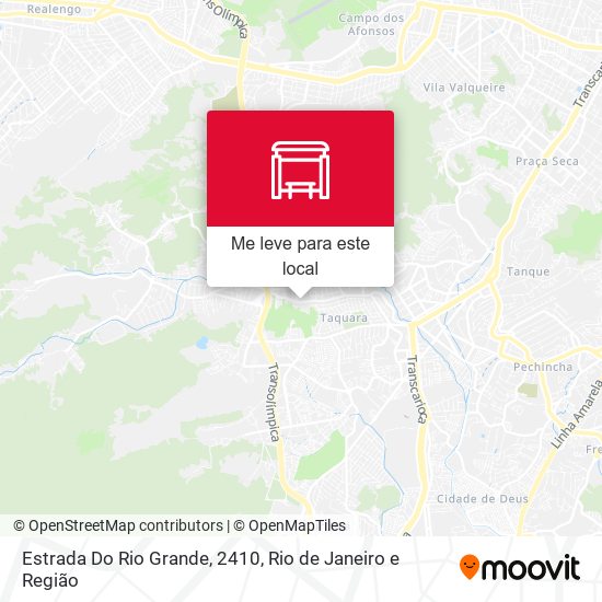 Estrada Do Rio Grande, 2410 mapa