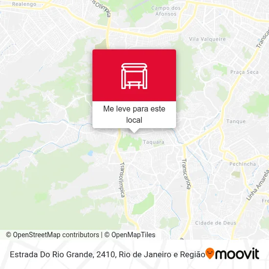 Estrada Do Rio Grande, 2410 mapa