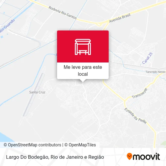 Largo Do Bodegão mapa