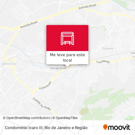 Condomínio Icaro III mapa