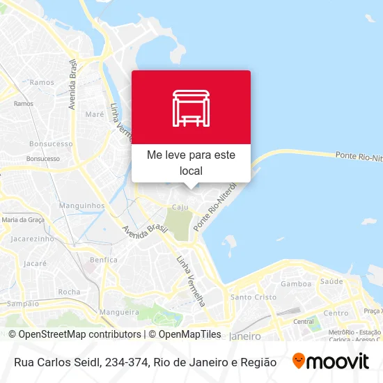 Rua Carlos Seidl, 234-374 mapa