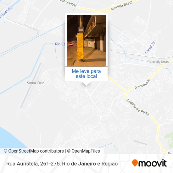 Rua Auristela, 261-275 mapa