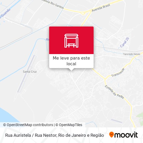 Rua Auristela / Rua Nestor mapa