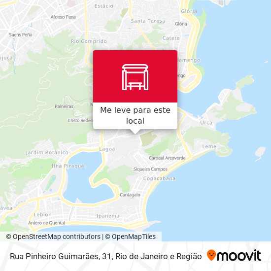 Rua Pinheiro Guimarães, 31 mapa