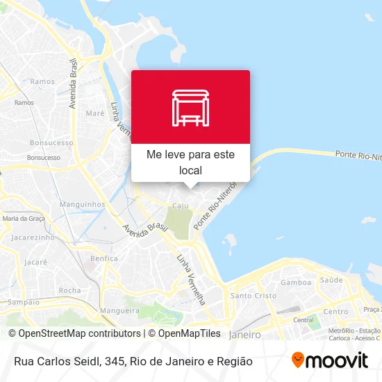 Rua Carlos Seidl, 345 mapa