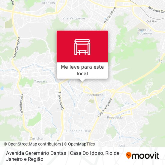 Avenida Geremário Dantas | Casa Do Idoso mapa