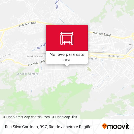 Rua Silva Cardoso, 997 mapa