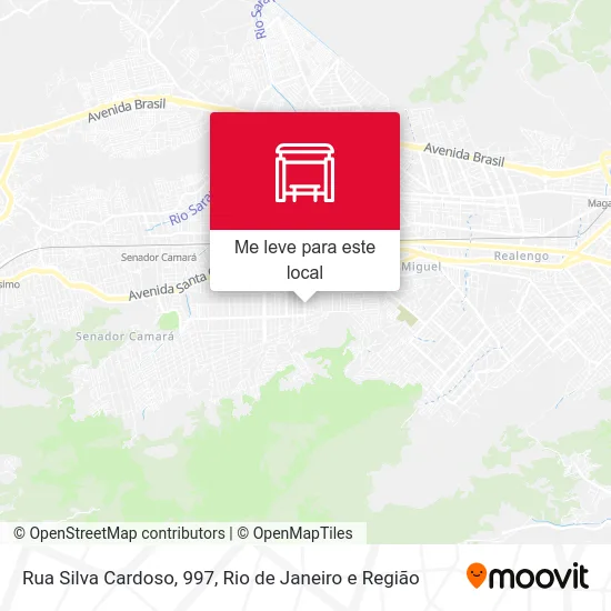 Rua Silva Cardoso, 997 mapa